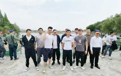 齊心協(xié)力，團(tuán)結(jié)一致 昆山穩(wěn)卓蘇州西山團(tuán)建之旅